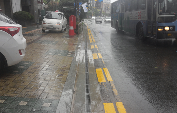 도로 측구 배수로 공사